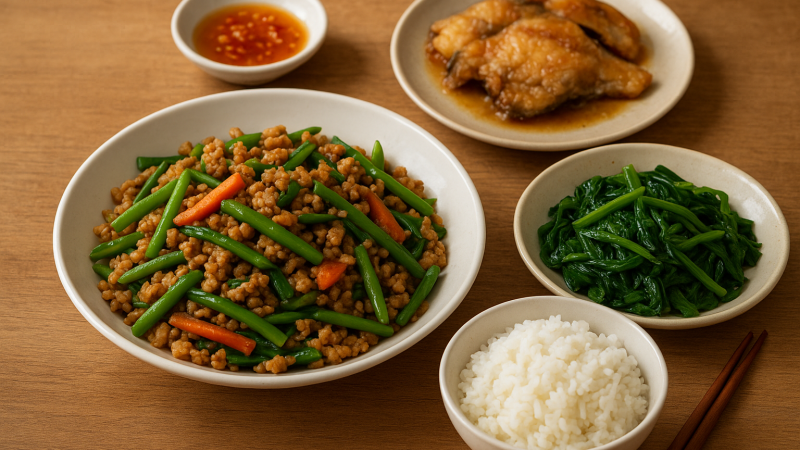 Hướng dẫn luộc rau xanh và nấu cơm ngon chuẩn vị nhà làm